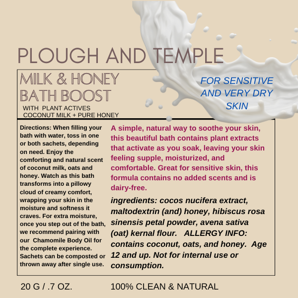 Milk And Honey Bath Boost
